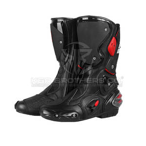 Chaussures de moto à la mode pour hommes avec semelle à haute traction pour une conduite sûre, chaussures de moto décontractées pour hommes - Product Image 1