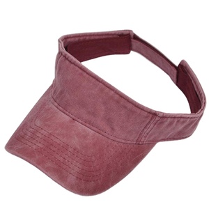 หมวกกันแดดหมวกเบสบอลสำหรับผู้ชายหมวกเทนนิสผ้าฝ้ายทอลายทแยงหมวกกันแดด - Product Image 1