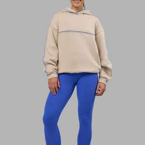 Sweat à capuche pour femmes, couleur chair, nouveau design, polaire épais, streetwear, fabricant en gros - Product Image 5