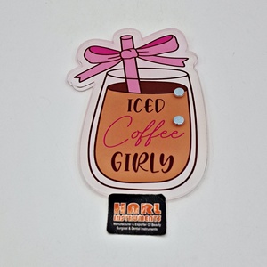 แผ่นแม่เหล็กติดขนตาปลอมลายกาแฟเย็นน่ารัก สำหรับช่างต่อขนตา อุปกรณ์ต่อขนตาแบบกำหนดเองได้ - Product Image 6