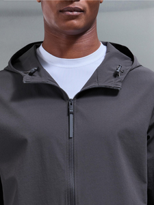 <b>Men's</b> Lightweight Windbreaker Tracksuit Set Hooded <b>Jacket</b> and Full Zip Trousers Custom Logo Streetwear Nylon Tracksuit - Product Image 5