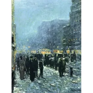 Broadway ภาพจิตรกรรมฝาผนัง42nd ถนน6x8ห้องครัวและห้องน้ำกระเบื้องดินเผาเซรามิคกันน้ำมันกระเด็น - Product Image 1