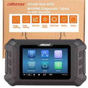 OBDSTAR IScan pour KAWASAKI Marine, tablette de diagnostic, prise en charge de la lecture des codes, de la suppression des données, du flux de données, des tests d'action, de la configuration et du codage - Product Image 6