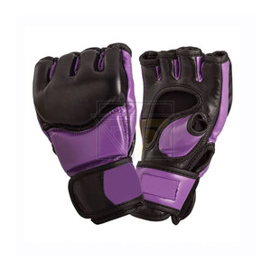Guantes de MMA de cuero de vaca, guantes de lucha de combate, guantes de lucha de artes marciales - Product Image 4