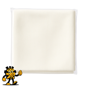 Lot de 3 serviettes coréennes en microfibre blanche sans bord de 320GSM pour le nettoyage et le lavage de voiture. - Product Image 1