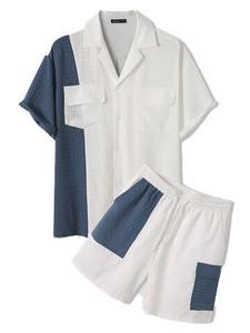 ชุดกีฬาฤดูร้อนชุดวอร์มลำลองสำหรับผู้ชายชุดวอร์มกันลมระบายอากาศเป็นมิตรกับสิ่งแวดล้อม - Product Image 2