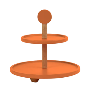 Elegant Lacquered 3 Tier Wood Serving <b>Stand</b>, Lovely Cake <b>Stand</b> Perfect <b>For</b> Tableware Dessert <b>Display</b> <b>Stand</b> Candy, From Vietnam - Product Image 4
