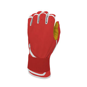Tamaño personalizado y logotipo transpirable ropa deportiva al aire libre antideslizante piel de vaca de cuero guantes de bateo de béisbol para adultos y jóvenes - Product Image 2