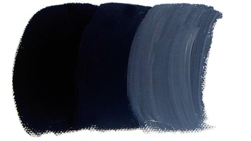 สีงาช้างสีดำ