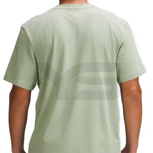 เสื้อยืดผ้าฝ้าย100% น้ำหนักเบาสำหรับผู้ชายพิมพ์โลโก้ได้ตามต้องการมีหลายสีไซส์ใหญ่พิเศษระบายอากาศได้ดีดีไซน์ว่างเปล่า - Product Image 2