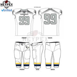 Uniformes de entrenamiento de fútbol americano juvenil Premium personalizados, camisetas de equipo personalizadas, pantalones para hombre, camisas de estilo personalizadas - Product Image 6