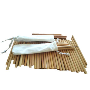 Pailles à boire en bambou de qualité supérieure, Vietnam, produit durable, zéro déchet, biodégradable - Product Image 3