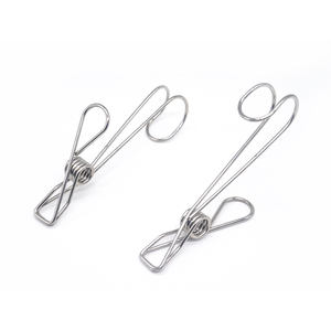 Crochet de séchage en acier inoxydable à haute élasticité Suspension robuste Installation de la salle de lavage Arrangement de la zone de séchage extérieure - Product Image 1