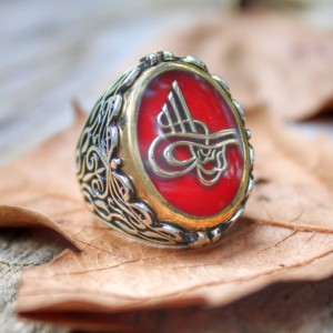 แหวนเงินสเตอร์ลิงแท้แท้925แท้หินเซอร์คอนแท้ทำจากไก่งวงหรูหราและทันสมัยสไตล์วินเทจรุ่นใหม่ - Product Image 2