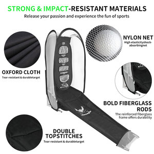 In-stock Drop Ship Backyard Collapsible Wosofe <strong>Golf</strong> Swing Hitting Net Indoor Chipping Practice Target <strong>Golf</strong> Swing <strong>Training</strong> <strong>Aids</strong> - Product Image 2