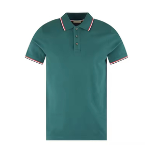 Camiseta Moderna para Hombre, 100% Algodón, Tejido de Punto, Manga Corta, Diseño Clásico, Ropa Deportiva Informal, Ligera, Transpirable, de Secado Rápido - Product Image 1