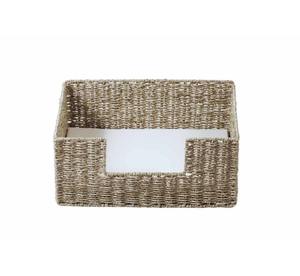 Accesorios tejidos para cama de mascotas de algas marinas naturales pequeñas para gatos y animales pequeños con patrón de animales - Product Image 5