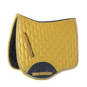 Tapis de selle en coton de haute qualité Logo personnalisé Produit d'équipement équestre d'équitation Tapis de selle de cheval respirant - Product Image 1