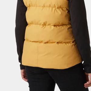 Chaleco Acolchado Sin Mangas para Mujer, Económico, para Otoño e Invierno, Color Sólido Personalizado, Nuevo, de Nailon y Lona - Product Image 5