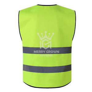 Wholesale Customized Logo Reflective working Vest Polyester <b>Work</b> Wear with Pocket for Outdoor Use Hot Sale - Product Image 2