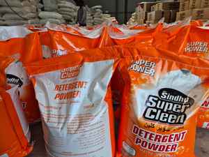 Highforming direct d'usine et emballage de grand sac de poudre de détergent séchée par pulvérisation de nettoyage pour une utilisation pratique du linge - Product Image 2