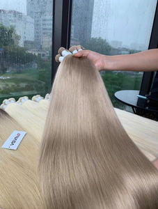 เทปต่อผมบริสุทธิ์จากเวียดนาม100% ขายดีที่สุดเทปยืดผมบริสุทธิ์แบบตรงสุดๆฟอกขาวไม่หลุดร่วง - Product Image 5