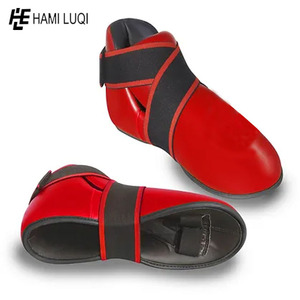Bán buôn tùy chỉnh Karate Giày Muay Thái sparring đào tạo Kick Giày đấm bốc - Product Image 4