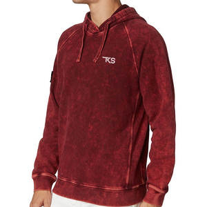 Vente en gros de sweats à capuche personnalisés délavés à l'acide meilleure qualité prix bon marché pour hommes sweats à capuche délavés à l'acide - Product Image 4