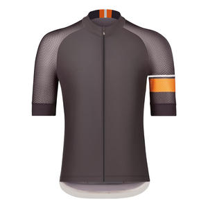 Maillot de cyclisme pour homme brodé ou imprimé sur mesure avec fermeture à glissière complète Étiquetage privé OEM - Product Image 1