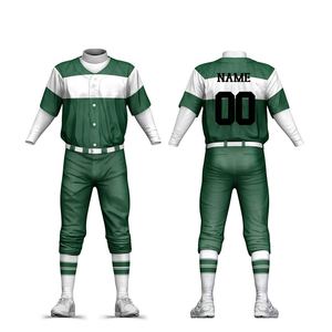 Nouvelle conception d'uniforme de baseball de bonne qualité avec une tenue d'équipe de qualité supérieure vente en gros et uniforme de baseball à bas prix - Product Image 3