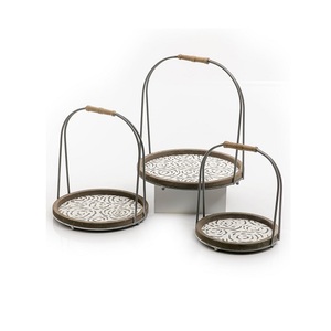 แท่นวางเค้กและขนมอบสีเงินอลูมิเนียมพร้อมคุณภาพที่เหนือกว่า - Product Image 6