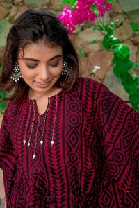 Vestidos caftán de tres cuartos para mujer, ropa de casa, venta al por mayor - Product Image 3