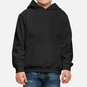 Sweat à capuche de sport unisexe en coton éponge française 100% coton teint uni pour enfants garçons et filles Vente en gros - Product Image 1