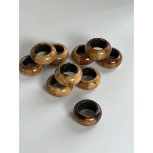 ห่วงรัดผ้าเช็ดปากที่ใส่แหวนผ้าเช็ดปากแบบฝังรูปกระดูกควายใช้ในงานปาร์ตี้ทำมือคุณภาพเยี่ยม - Product Image 5