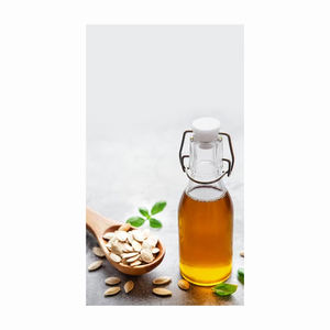 Aceite de semilla de calabaza Aceite de extracto de semilla de calabaza de alta calidad puro para el cuidado del cabello de la piel - Product Image 1