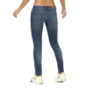 Pantalones vaqueros de Mujer Pantalones vaqueros de cintura baja Pantalones vaqueros ajustados de diseño personalizado de moda para mujeres Fabricación de Bangladesh - Product Image 2