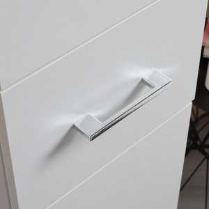 Ravenna Medium-Sized <b>White</b> Bathroom Column with Doors and <b>Drawer</b> Bathroom <b>Sets</b> - Product Image 6