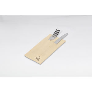 Eco Nature 30x40cm Kanguro Cutlery Pocket Napkin Fold 1/6 Air Soft Dry-Tissue 8packs 60pcs B2B - Product Image 1