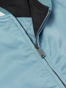 แจ็คเก็ตบอมเบอร์คุณภาพสูง ปักโลโก้ตามสั่ง ขายส่ง เสื้อกันหนาวแบบมีปกตั้ง ตกแต่งด้วยลายปัก สำหรับผู้ชาย พร้อมโลโก้ตามสั่ง - Product Image 5