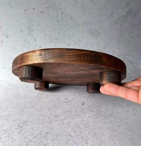 Support à gâteau moderne de luxe en bois de qualité supérieure, très vendu - Résistant au lave-vaisselle et écologique - Product Image 2