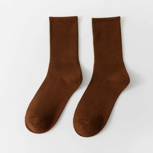 Chaussettes tricotées décontractées pour hommes de haute qualité anti-dérapant automne réglable à séchage rapide auto-chauffant poids léger motif de Logo personnalisé - Product Image 3