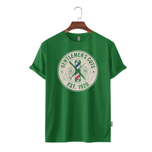 T-shirt décontracté en coton tricoté respirant grande taille pour homme 2026, séchage rapide, fabrication OEM, conception personnalisée, vente en gros - Product Image 4
