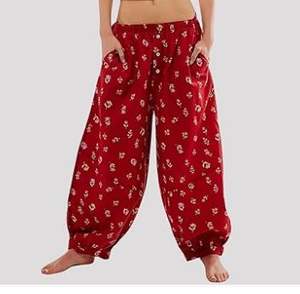 Vente chaude 2025 pantalon de sport léger femmes taille haute Baggy Hippie Fitness partout impression danse Yoga sarouel - Product Image 2