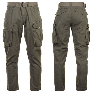 Pantalones Cargo OEM de nuevo diseño más vendidos para hombre, pantalones Cargo cómodos antiretráctiles de algodón 100% originales, pantalones Cargo de invierno para hombre - Product Image 1
