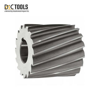 Fraise lisse en acier à grande vitesse robuste avec revêtement étain/Altin Support OEM personnalisé Prix bas - Product Image 4