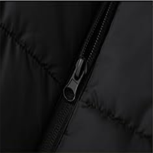 Chaqueta de Invierno Personalizada para Hombre, 100% Algodón, Estilo Puffer, Cuello Alto, Cierre de Cremallera, Logotipo Frontal, Teñido Liso, Todos los Colores Disponibles - Product Image 6