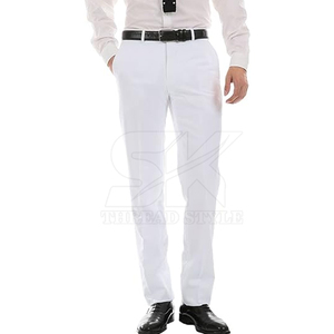 Pantalon habillé coupe ajustée pour hommes vente en gros pantalon habillé de haute qualité confortable pas cher sur mesure pour hommes pantalon habillé de haute qualité - Product Image 1