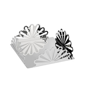 Porte-serviettes rond et doré décoratif, organisateur de mouchoirs moderne et élégant pour table à manger, cuisine et décoration de fête - Product Image 6