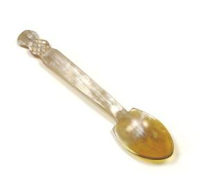 Cuillère en corne de boeuf de taille personnalisée polie meilleure vente cuillère en corne la plus vendue maison cuisine dîner table dîner cuillère Offre Spéciale - Product Image 2