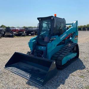 SWTL 4538 con orugas para Sunward Skid Steer Loader Kubota Engine Mini cargadora de ruedas para construcción multitarea incluye Bomba De Motor - Product Image 6